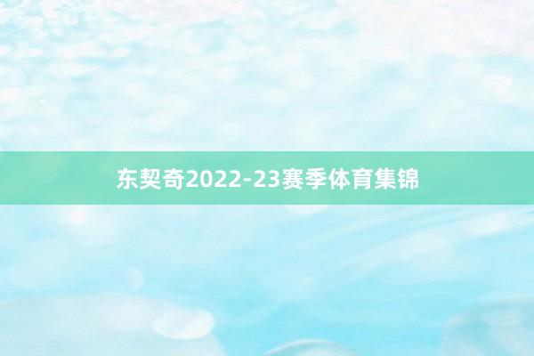 东契奇2022-23赛季体育集锦