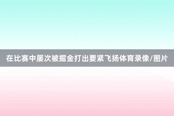 在比赛中屡次被掘金打出要紧飞扬体育录像/图片