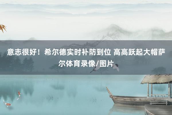 意志很好！希尔德实时补防到位 高高跃起大帽萨尔体育录像/图片