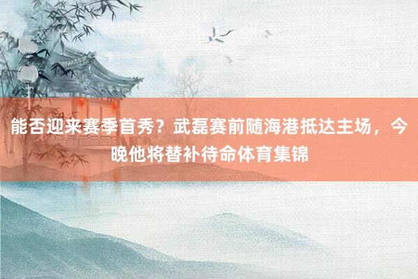 能否迎来赛季首秀？武磊赛前随海港抵达主场，今晚他将替补待命体育集锦
