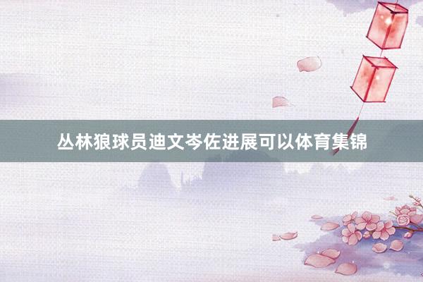 丛林狼球员迪文岑佐进展可以体育集锦