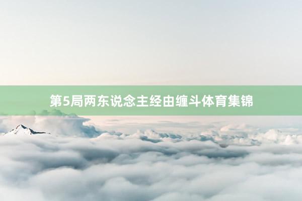 第5局两东说念主经由缠斗体育集锦