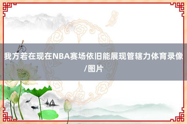我方若在现在NBA赛场依旧能展现管辖力体育录像/图片