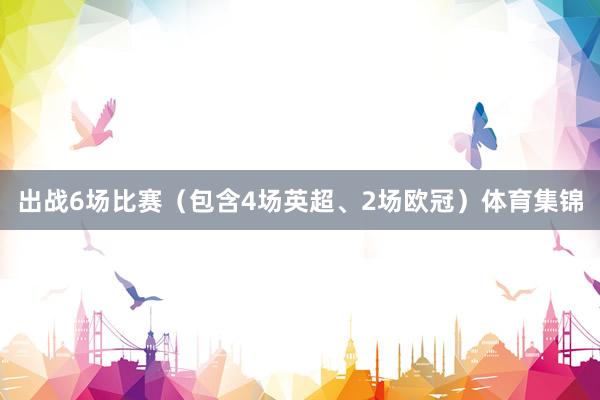 出战6场比赛（包含4场英超、2场欧冠）体育集锦