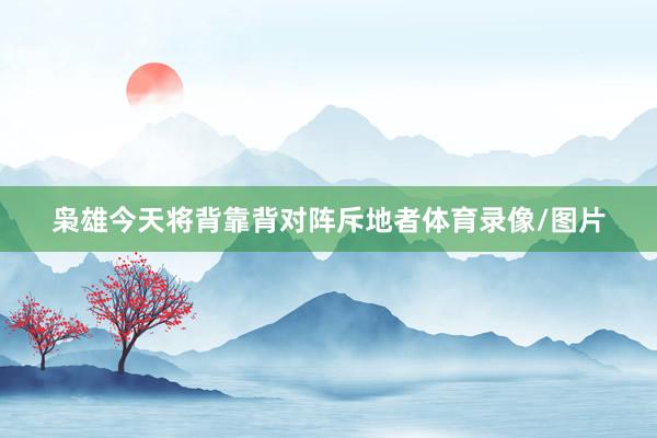 枭雄今天将背靠背对阵斥地者体育录像/图片